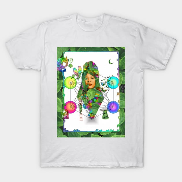 Birth Of Badu T-Shirt by Robel